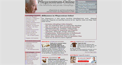 Desktop Screenshot of pflegezentrum.de